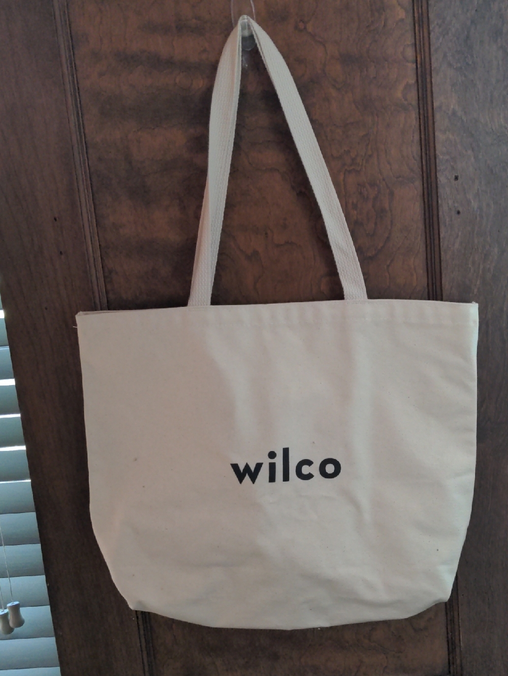 Wilco Cream Canvas Tote Bag